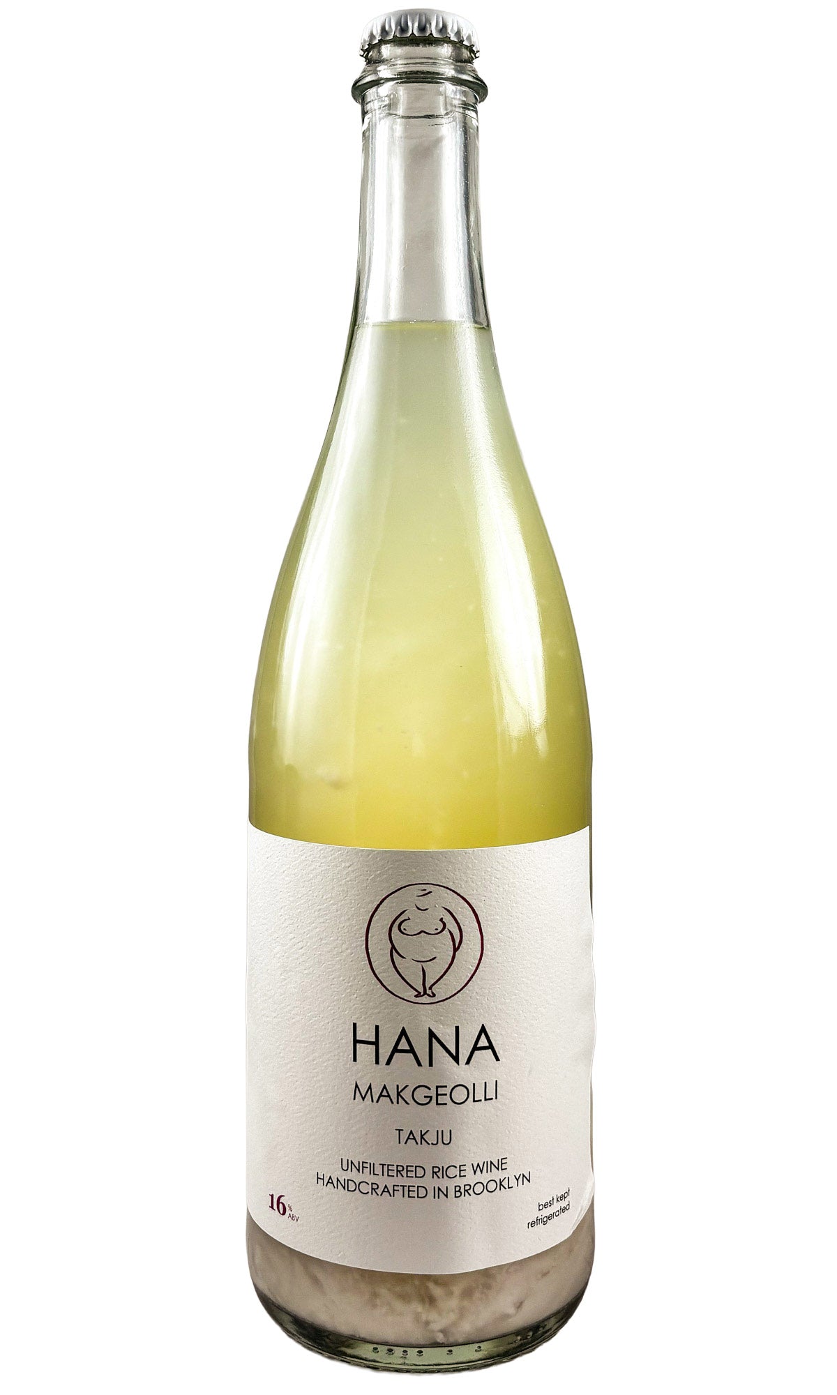 Bottle of Hana Makgeolli, Unfiltered Rice Wine Takju 16, NV - Sake - Flatiron Wines & Spirits - New York