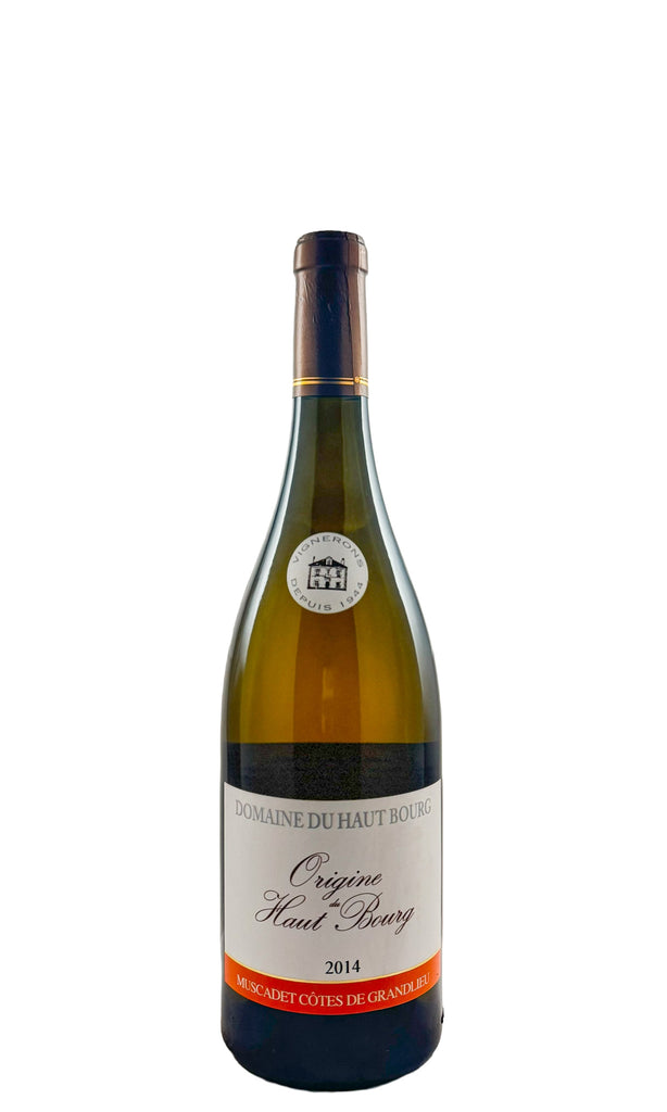 Bottle of Haut Bourg, Muscadet Cotes de Grandlieu Origine du Haut Bourg, 2014 - White Wine - Flatiron Wines & Spirits - New York