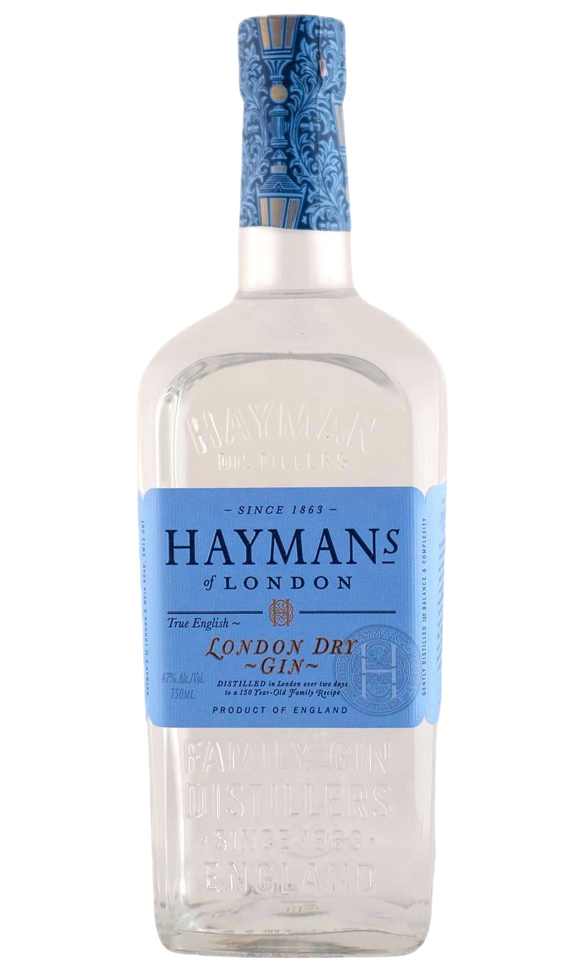 Bottle of Hayman's, London Dry Gin (1L) - Spirit - Flatiron Wines & Spirits - New York