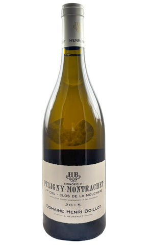 Bottle of Henri Boillot, Puligny Montrachet 1er Cru Clos de la Mouchere Monopole, 2015 - White Wine - Flatiron Wines & Spirits - New York