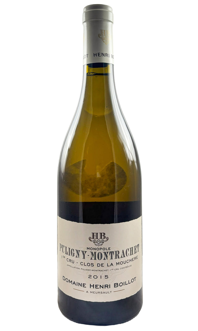 Bottle of Henri Boillot, Puligny Montrachet 1er Cru Clos de la Mouchere Monopole, 2015 - White Wine - Flatiron Wines & Spirits - New York