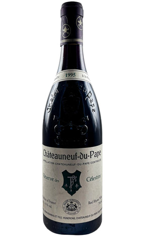 Bottle of Henri Bonneau, Chateauneuf-du-Pape Reserve des Celestins, 1995 - Red Wine - Flatiron Wines & Spirits - New York