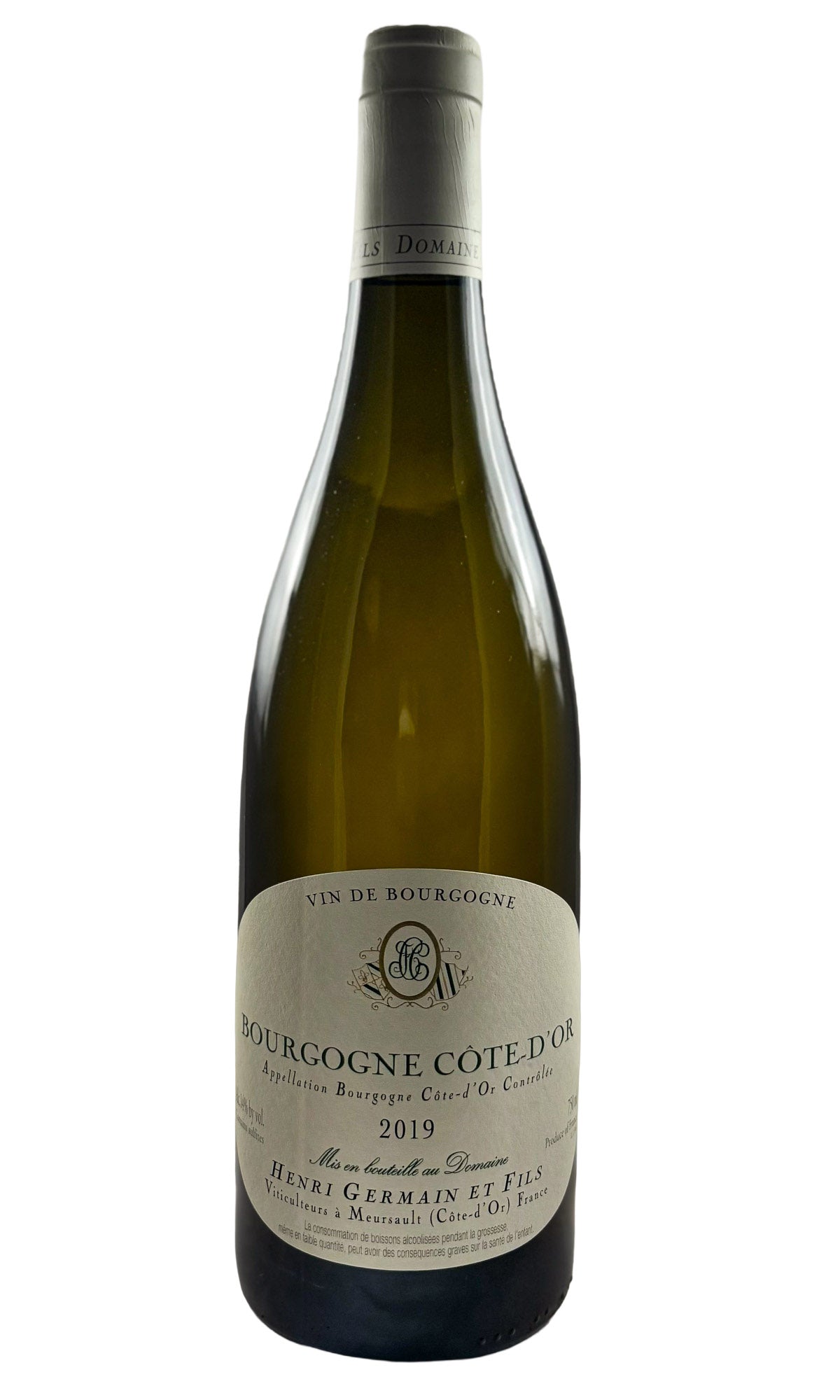 Bottle of Henri Germain, Bourgogne Blanc, 2019 - White Wine - Flatiron Wines & Spirits - New York
