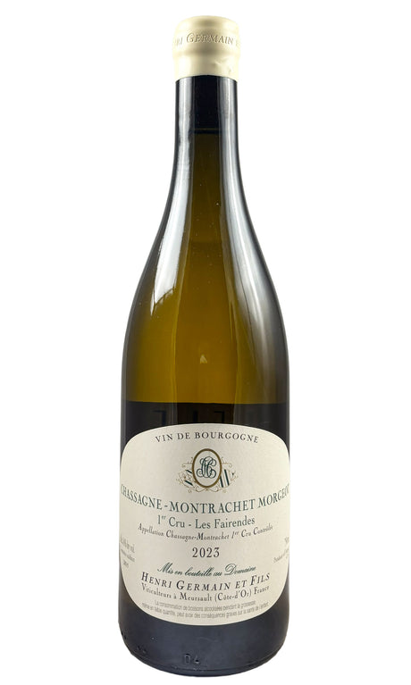 Bottle of Henri Germain, Chassagne Montrachet 1er Cru Morgeot Les Fairendes (Blanc), 2023 - White Wine - Flatiron Wines & Spirits - New York