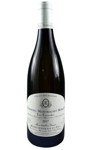 Bottle of Henri Germain, Chassagne Montrachet Morgeot, Les Fairendes, 2017 - White Wine - Flatiron Wines & Spirits - New York