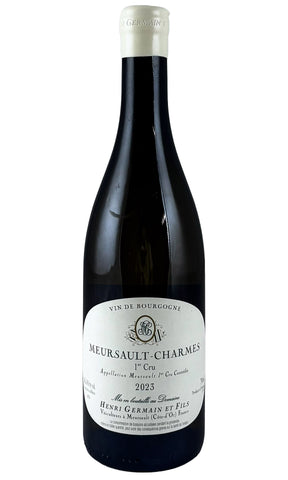 Bottle of Henri Germain, Meursault 1er Cru Charmes, 2023 - White Wine - Flatiron Wines & Spirits - New York