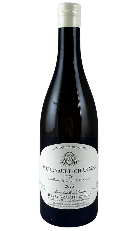 Bottle of Henri Germain, Meursault 1er Cru Charmes, 2023 - White Wine - Flatiron Wines & Spirits - New York