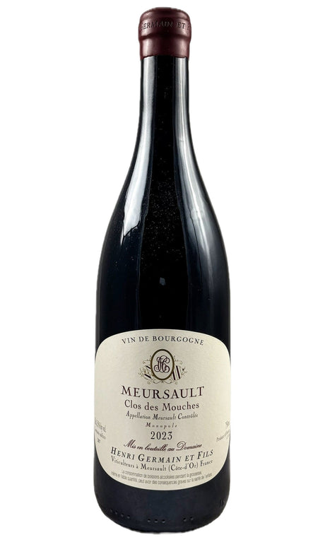 Bottle of Henri Germain, Meursault Mouches Rouge, 2023 - Red Wine - Flatiron Wines & Spirits - New York