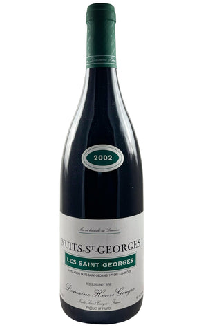 Bottle of Henri Gouges, Nuits Saint Georges 1er Cru Les Saint Georges, 2002 - Red Wine - Flatiron Wines & Spirits - New York