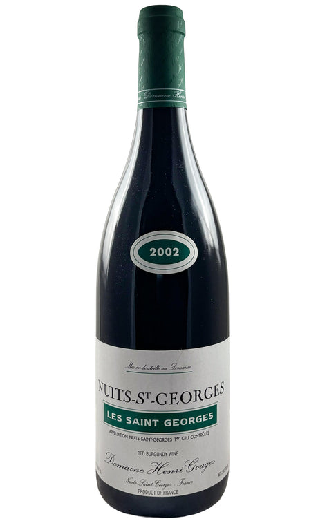 Bottle of Henri Gouges, Nuits Saint Georges 1er Cru Les Saint Georges, 2002 - Red Wine - Flatiron Wines & Spirits - New York