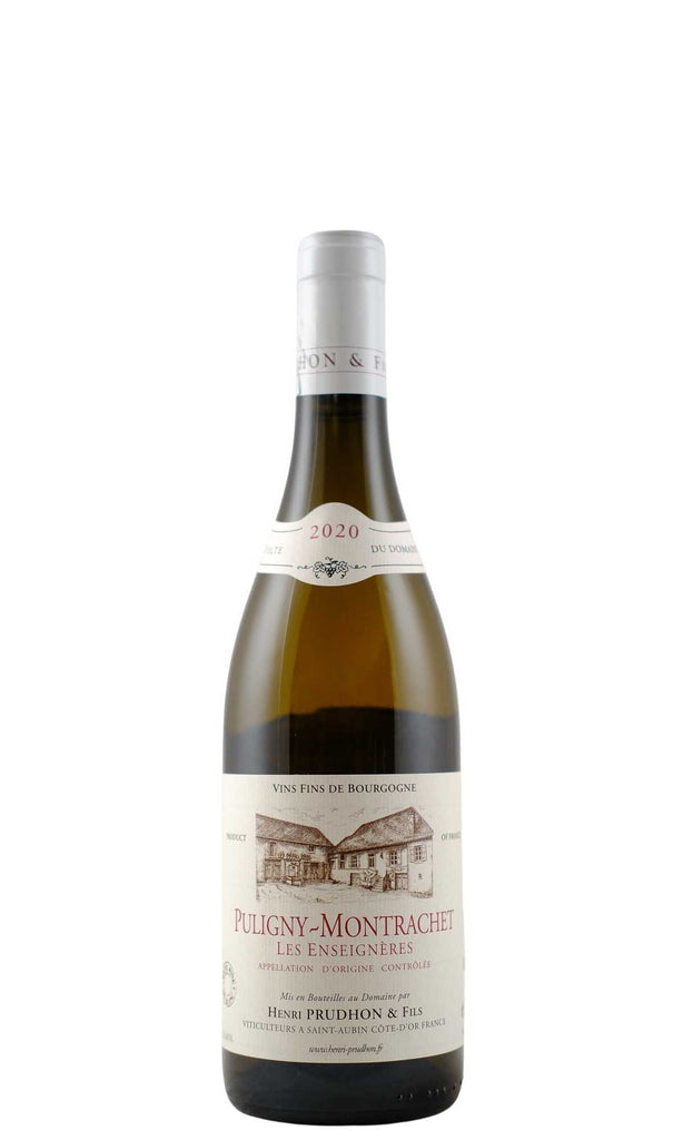 Bottle of Henri Prudhon, Puligny Montrachet "Les Enseigneres", 2020 - White Wine - Flatiron Wines & Spirits - New York