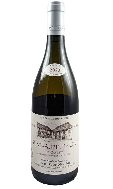 Bottle of Henri Prudhon, Saint-Aubin Blanc 1er Cru Les Castets, 2023 - White Wine - Flatiron Wines & Spirits - New York