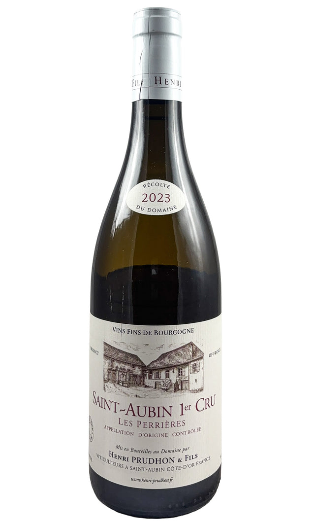 Bottle of Henri Prudhon, Saint-Aubin Blanc 1er Cru Les Perrieres, 2023 - White Wine - Flatiron Wines & Spirits - New York