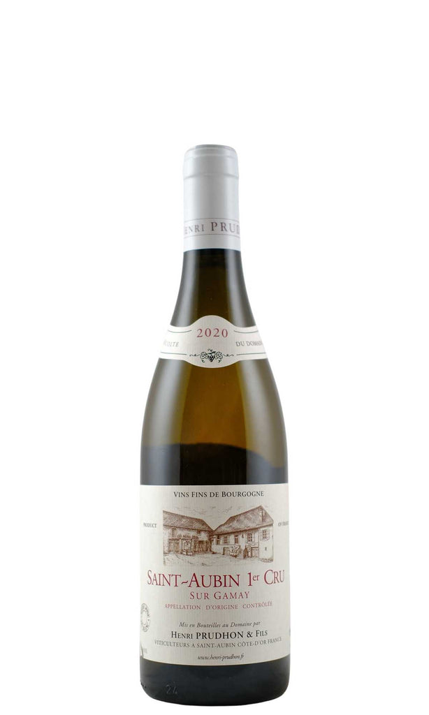Bottle of Henri Prudhon, Saint Aubin Blanc 1er Cru "Sur Gamay", 2020 - White Wine - Flatiron Wines & Spirits - New York