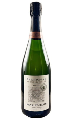Bottle of Henriet-Bazin, Champagne Blanc de Noirs Pinot Meunier Brut, NV - Sparkling Wine - Flatiron Wines & Spirits - New York