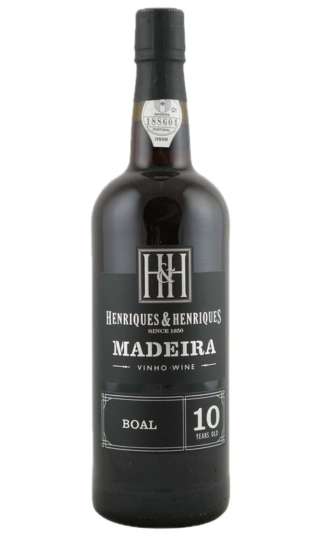 Bottle of Henriques & Henriques, Madeira 10 Year Old Boal, NV - Fortified Wine - Flatiron Wines & Spirits - New York