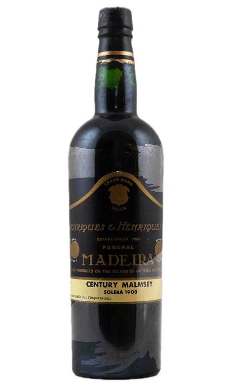 Bottle of Henriques & Henriques, Madeira Solera Century Malmsey, 1900 - Fortified Wine - Flatiron Wines & Spirits - New York