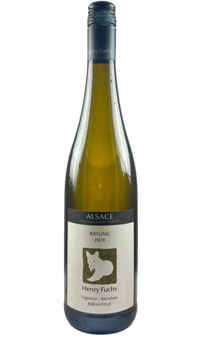 Bottle of Henry Fuchs, Alsace Riesling, 2024 - White Wine - Flatiron Wines & Spirits - New York