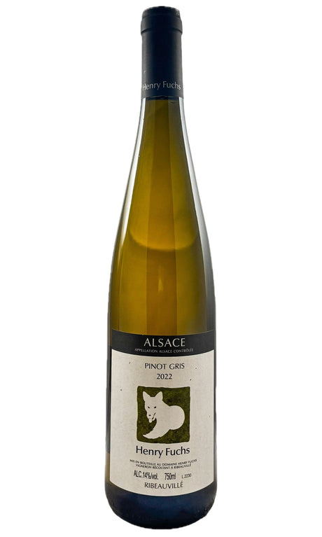 Bottle of Henry Fuchs, Pinot Gris, 2022 - White Wine - Flatiron Wines & Spirits - New York
