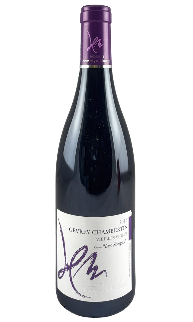 Bottle of Heresztyn-Mazzini, Gevrey Chambertin Les Songes' Vieilles Vignes, 2016 - Red Wine - Flatiron Wines & Spirits - New York