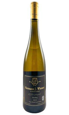 Bottle of Hermann J Wiemer, Vineyard Riesling 'HJW', 2023 - White Wine - Flatiron Wines & Spirits - New York