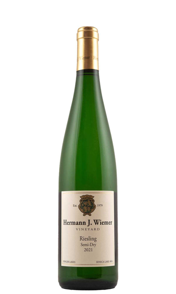 Bottle of Hermann J Wiemer, Semi-Dry Riesling, 2021 - White Wine - Flatiron Wines & Spirits - New York