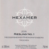 Bottle of Hexamer, Meddersheimer Rheingrafenberg Eisendell Riesling Trocken, 2024 (Pre-Arrival, ETA Late Fall 2026) - White Wine - Flatiron Wines & Spirits - New York
