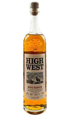 Bottle of High West, Blended Bourbon - Spirit - Flatiron Wines & Spirits - New York