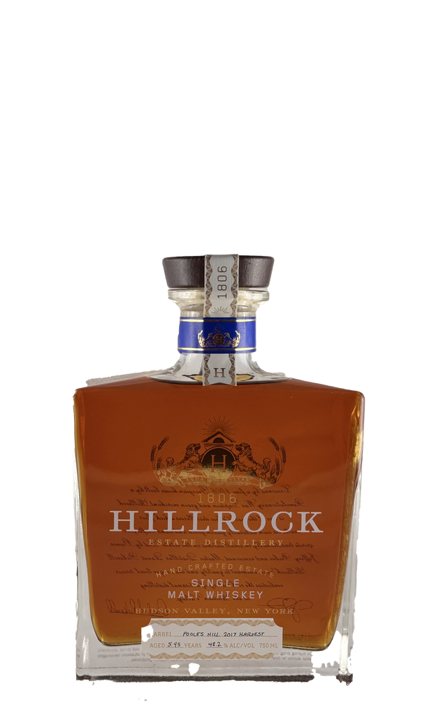 Bottle of Hillrock Estate Distillery, Single Malt Whiskey 96.4 Proof, NV - Spirit - Flatiron Wines & Spirits - New York