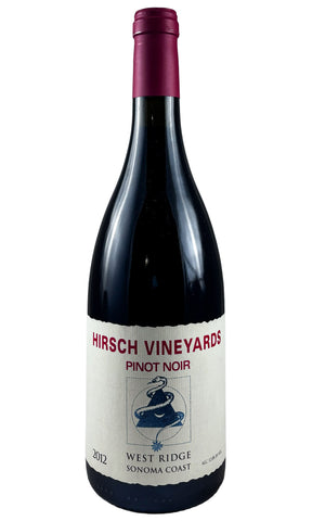 Bottle of Hirsch, Pinot Noir West Ridge, 2012 - Red Wine - Flatiron Wines & Spirits - New York