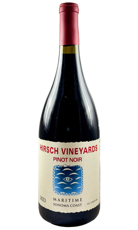 Bottle of Hirsch Vineyards, Pinot Noir Maritime Vineyard Sonoma Coast, 2023 - Red Wine - Flatiron Wines & Spirits - New York