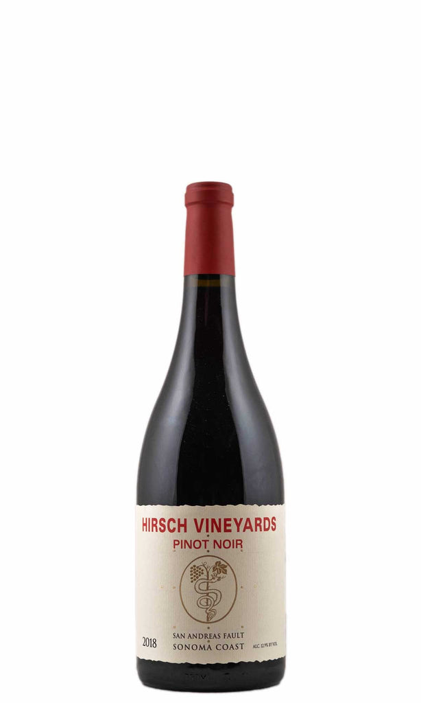 Bottle of Hirsch Vineyards, Sonoma Coast Pinot Noir San Andreas Fault, 2018 - Red Wine - Flatiron Wines & Spirits - New York