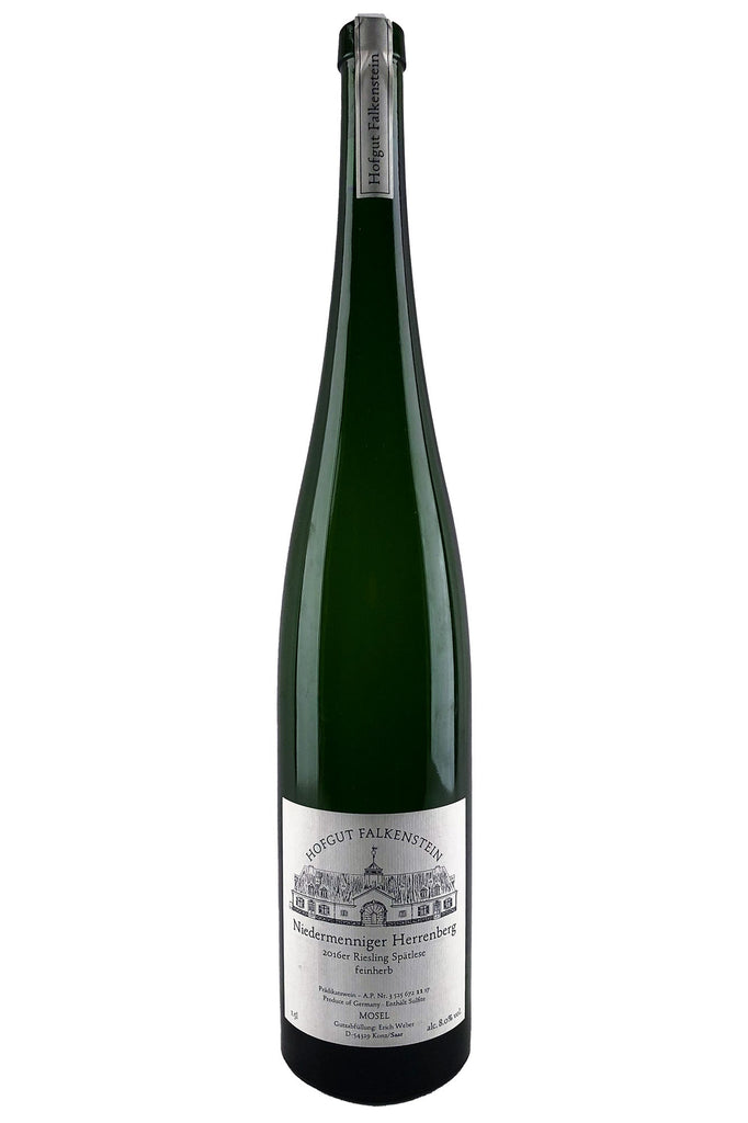 Bottle of Hofgut Falkenstein, Niedermenniger Herrenberg Riesling Spatlese feinherb, 2016 (1.5L) - White Wine - Flatiron Wines & Spirits - New York
