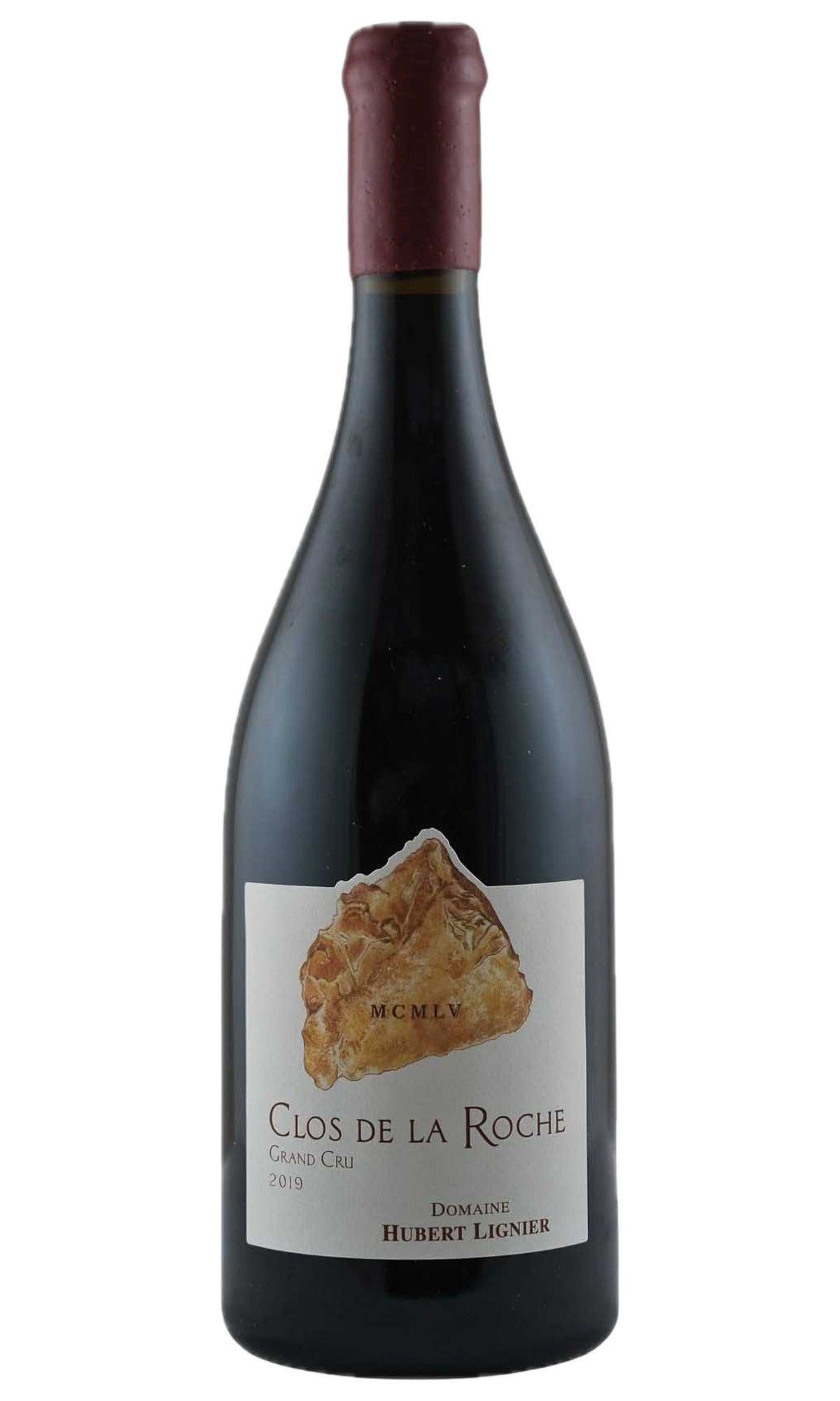 Bottle of Hubert Lignier, Clos de la Roche Grand Cru MCMLV, 2019 - Red Wine - Flatiron Wines & Spirits - New York