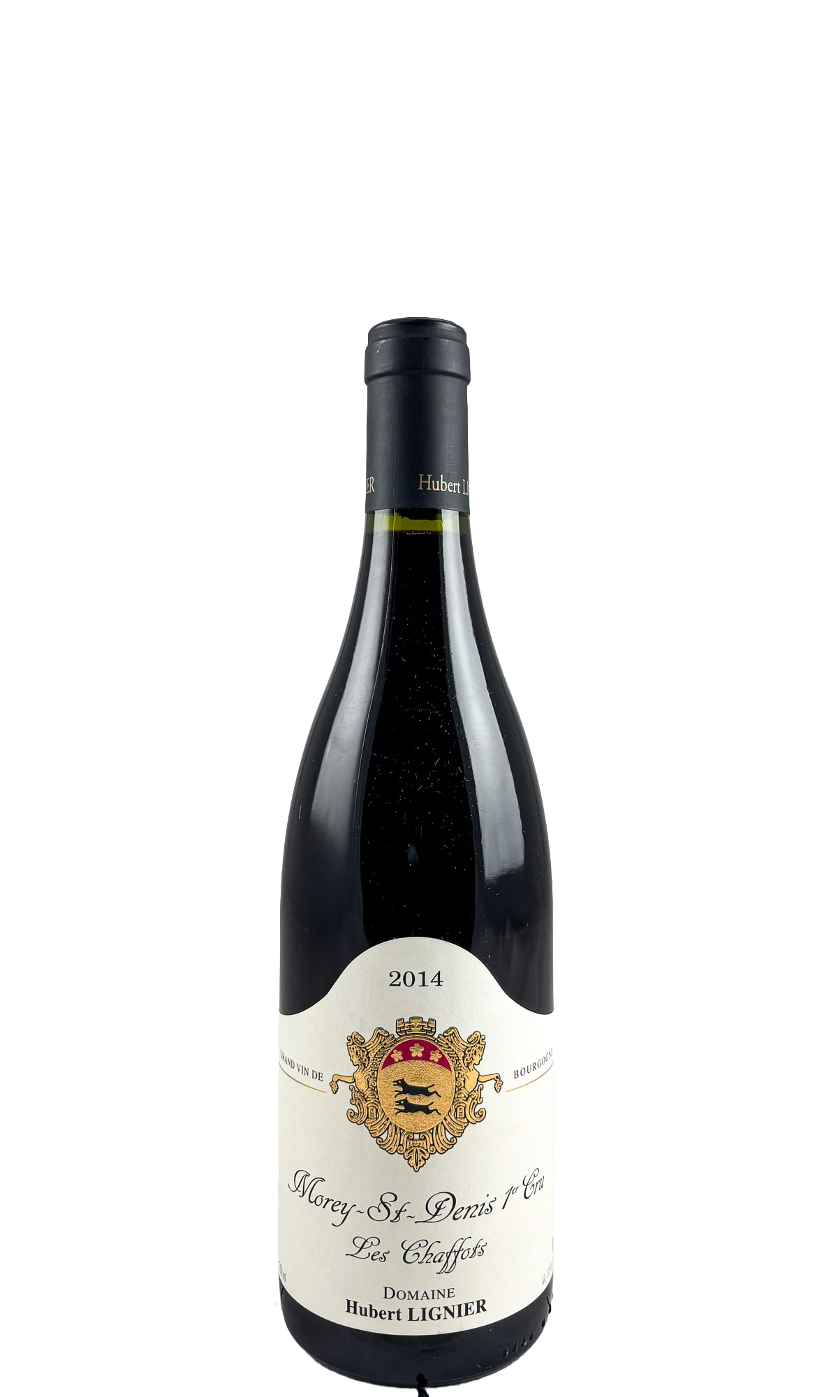 Bottle of Hubert Lignier, Morey-Saint-Denis 1er Cru Les Chaffots, 2014 - Red Wine - Flatiron Wines & Spirits - New York