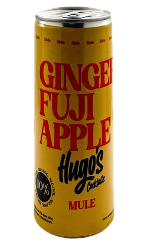 Bottle of Hugo's Cocktails, Ginger Fuji Apple Mule, NV (250ml) - Spirit - Flatiron Wines & Spirits - New York