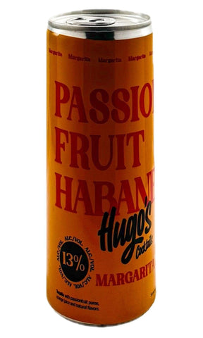 Bottle of Hugo's Cocktails, Passionfruit Habanero Margarita, NV (250ml) - Spirit - Flatiron Wines & Spirits - New York
