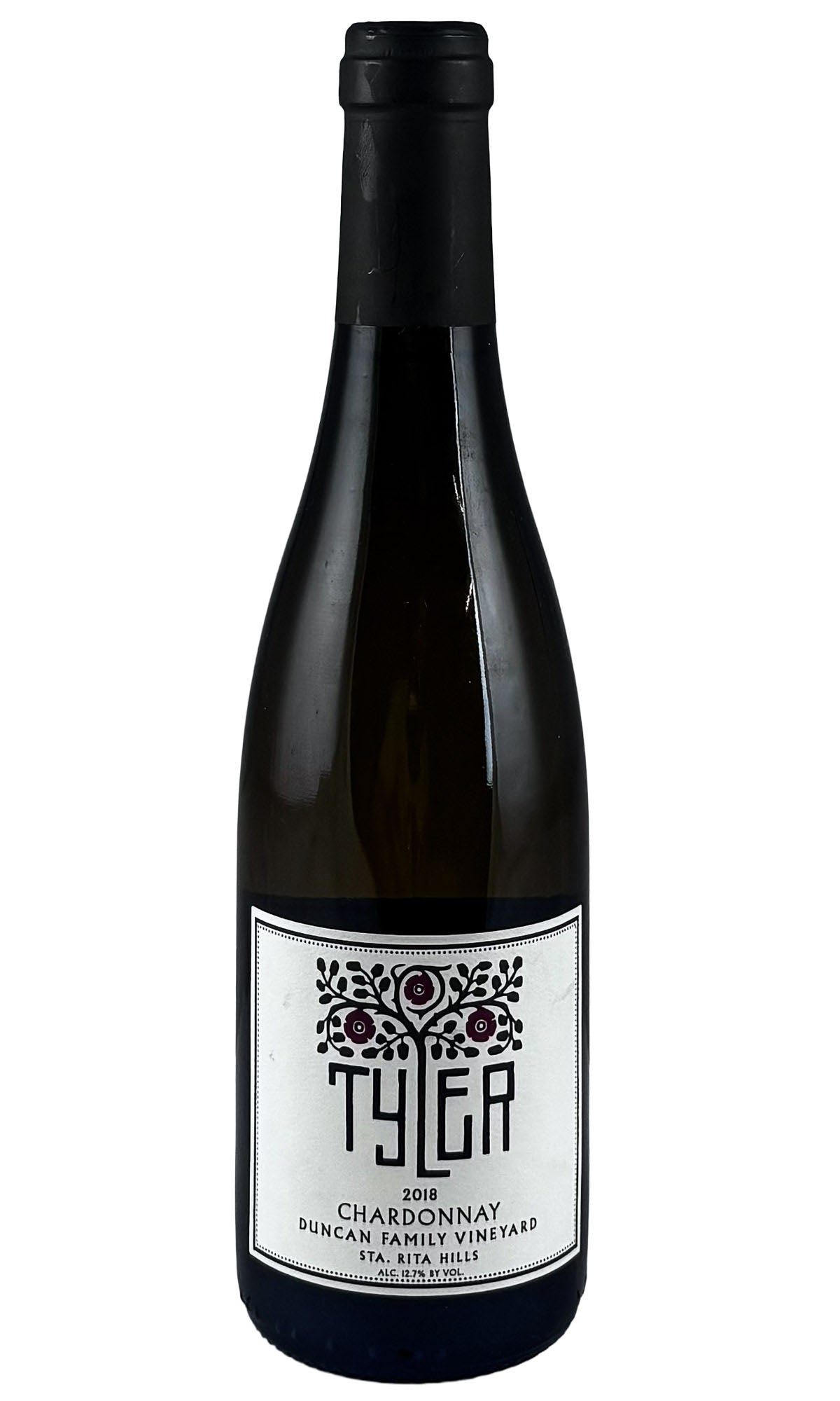 Tyler Winery, Chardonnay Santa Rita Hills Duncan Family Vineyard, 2018 (375ml)