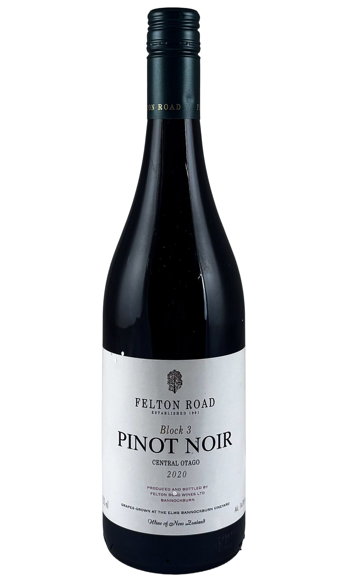 Felton Road, Pinot Noir Bannockburn Block 3, 2020