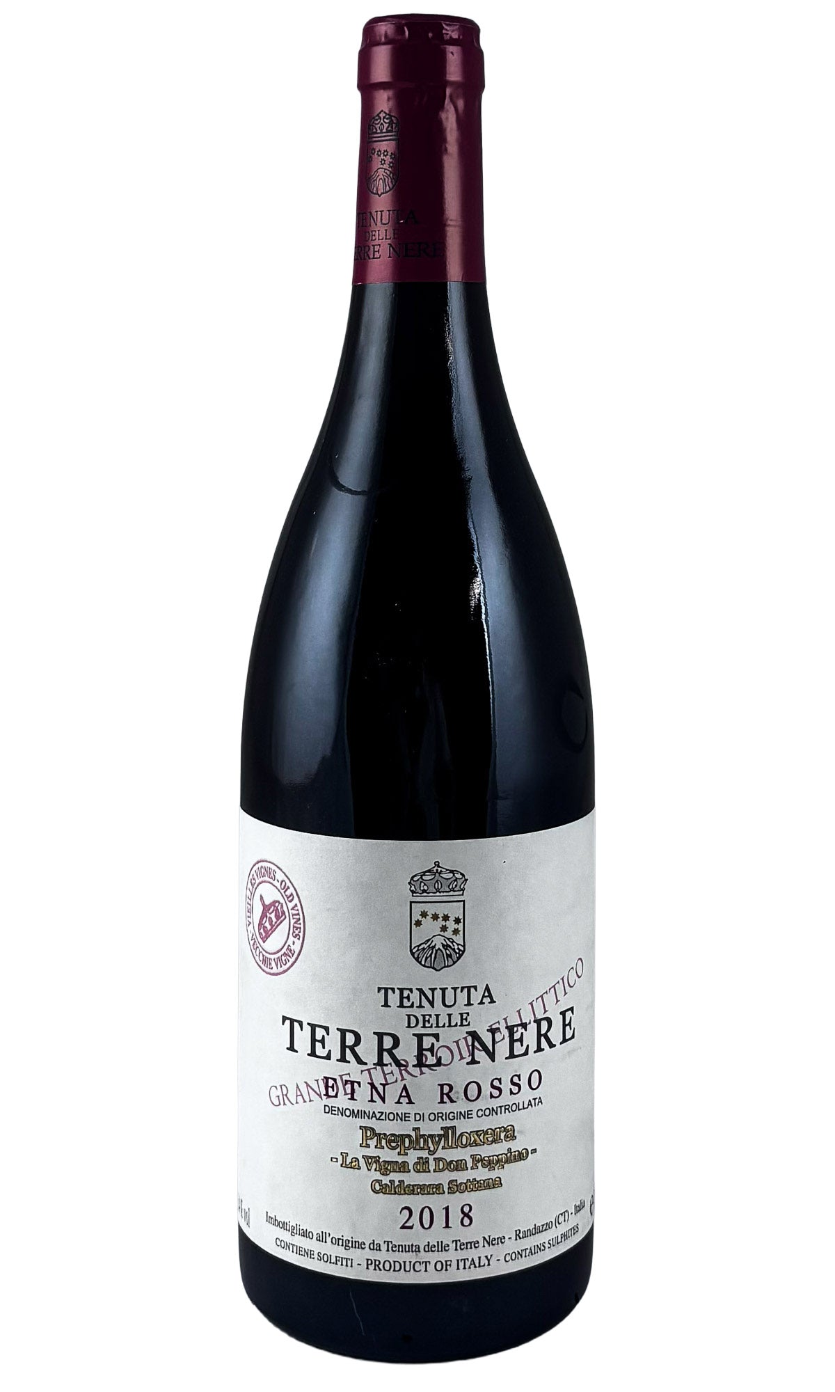 Tenuta delle Terre Nere, Etna Rosso Prephylloxera La Vigna di Don Peppino', 2018
