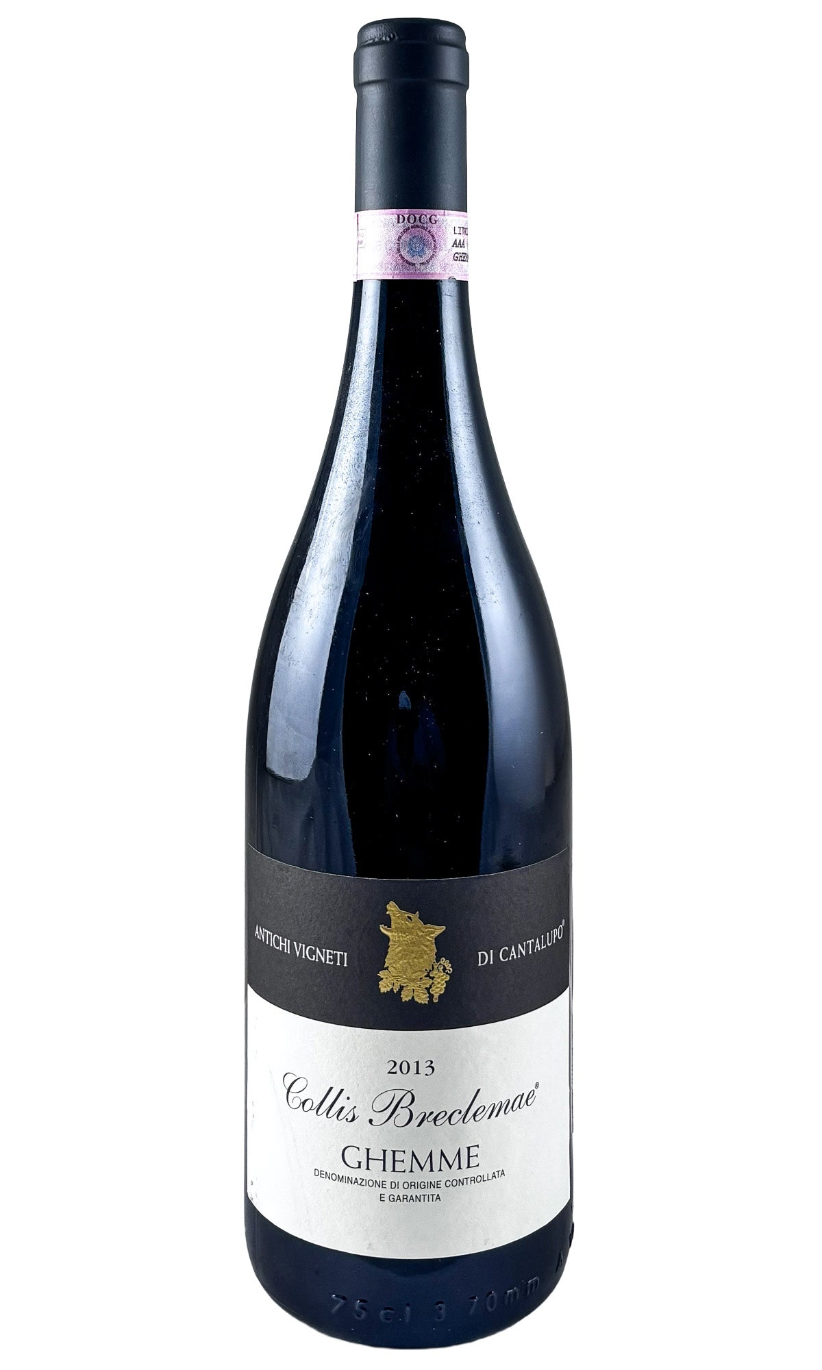 Bottle of Cantalupo, Ghemme Collis Breclemae, 2013 - Red Wine - Flatiron Wines & Spirits - New York