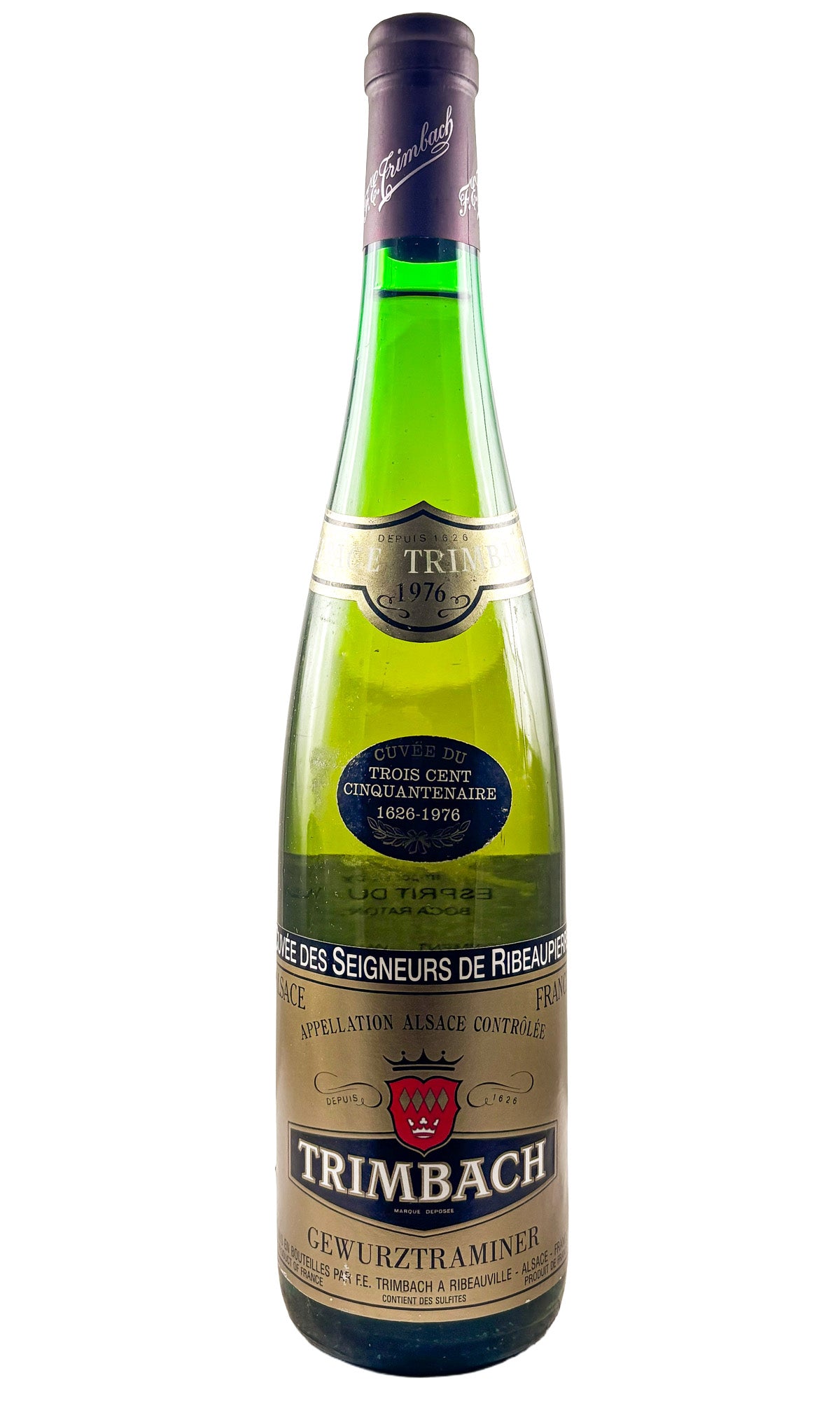 Trimbach, Seigneurs de Ribeaupierre Cuvee du Trois Cent, 1976