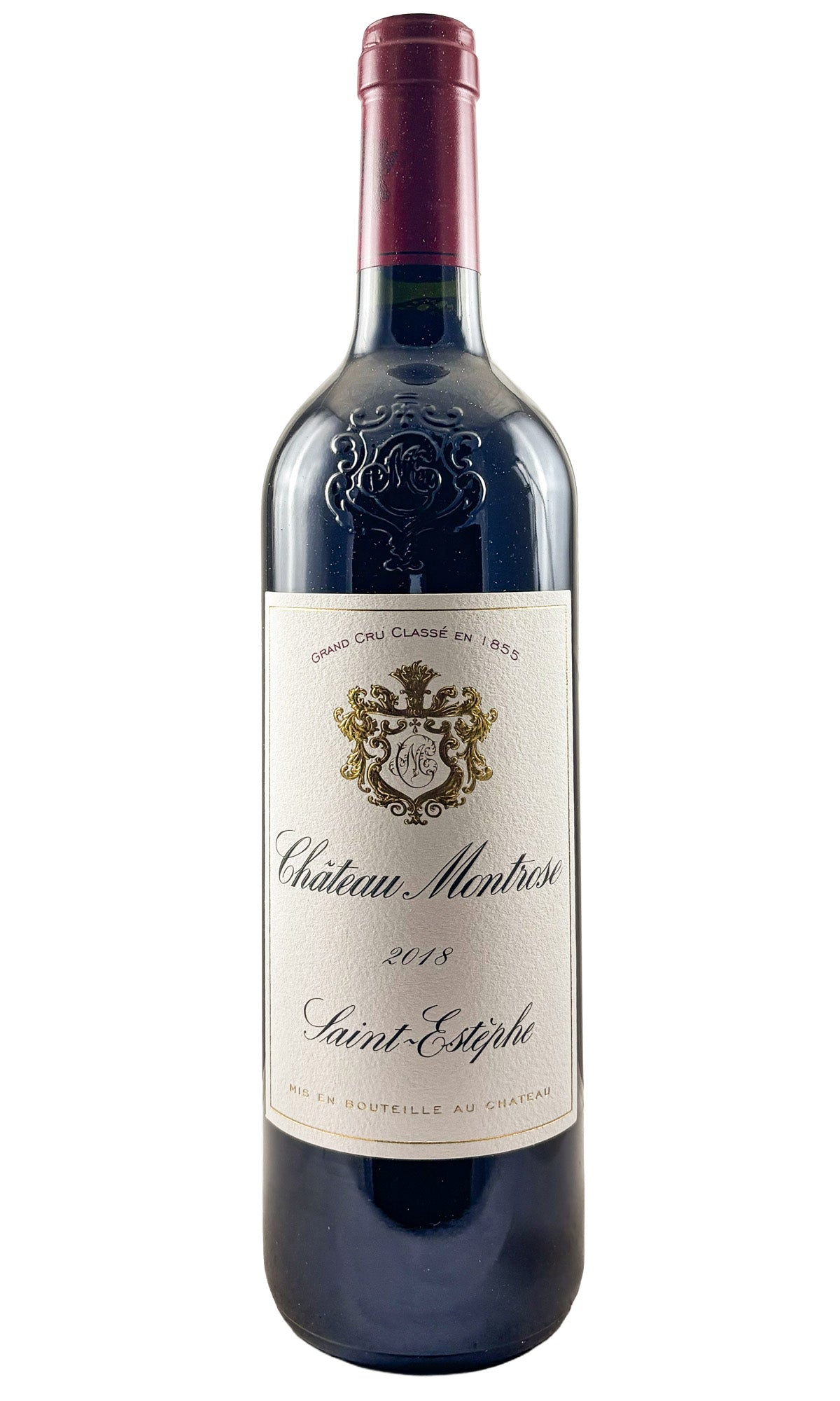 Bottle of Chateau Montrose, Saint Estephe, 2018 - Red Wine - Flatiron Wines & Spirits - New York