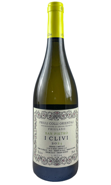 Bottle of I Clivi, Friulano "San Pietro", 2024 - White Wine - Flatiron Wines & Spirits - New York