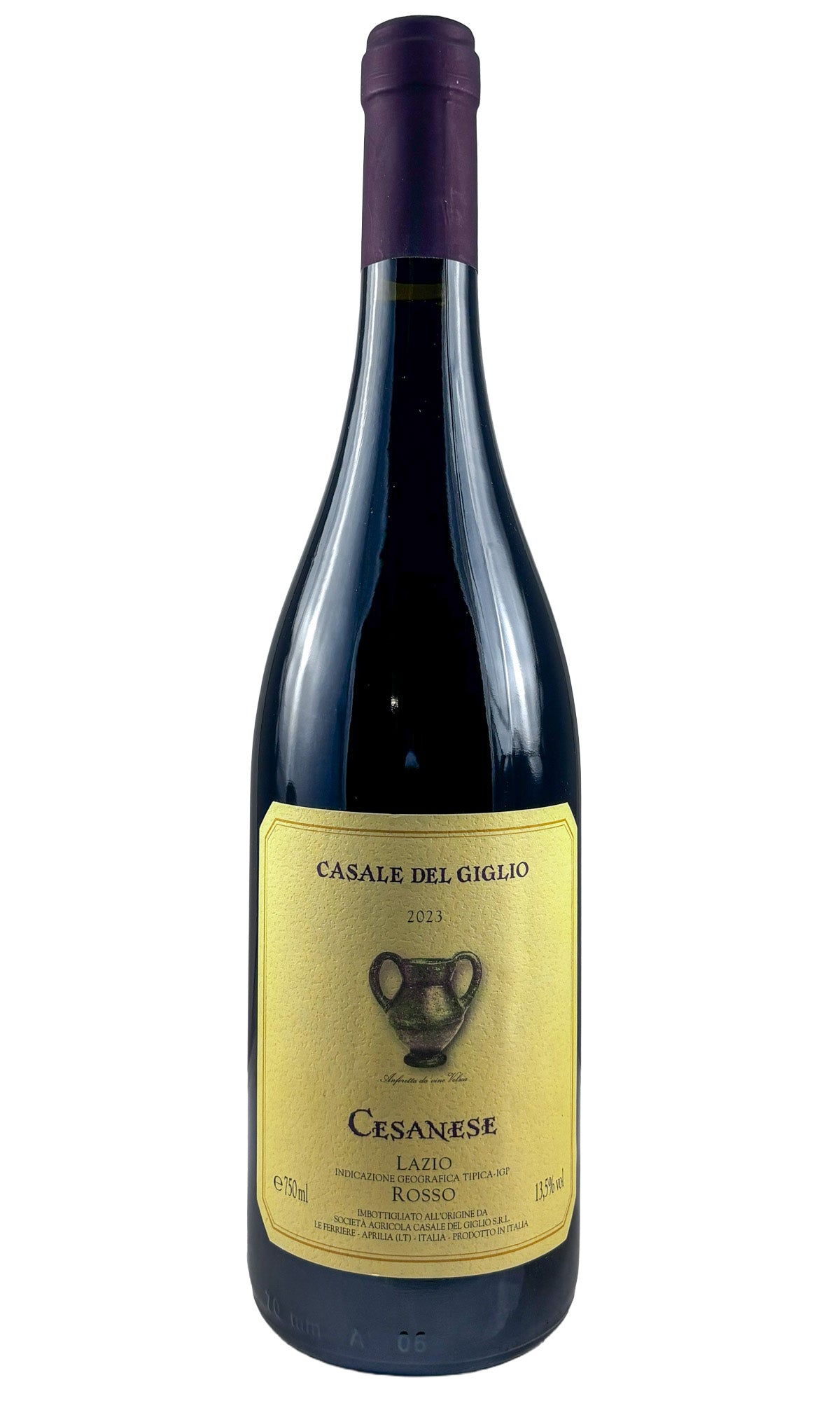 Bottle of Casale del Giglio, Cesanese Lazio, 2023 - Red Wine - Flatiron Wines & Spirits - New York