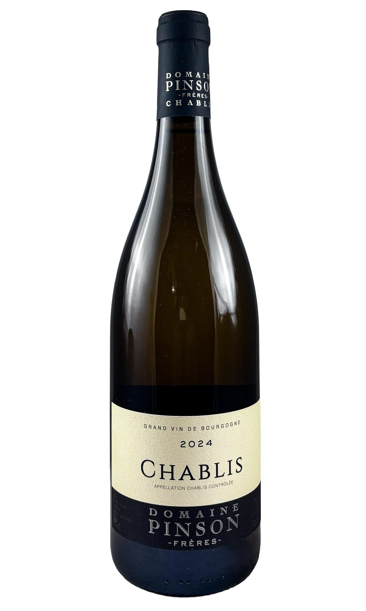 Bottle of Domaine Pinson, Chablis, 2024 - White Wine - Flatiron Wines & Spirits - New York