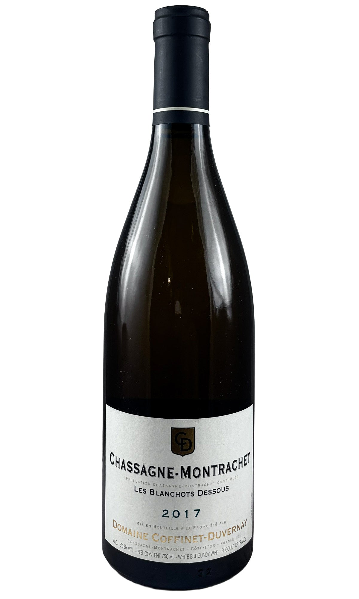 Coffinet-Duvernay, Chassagne Montrachet Les Blanchots Dessous, 2017