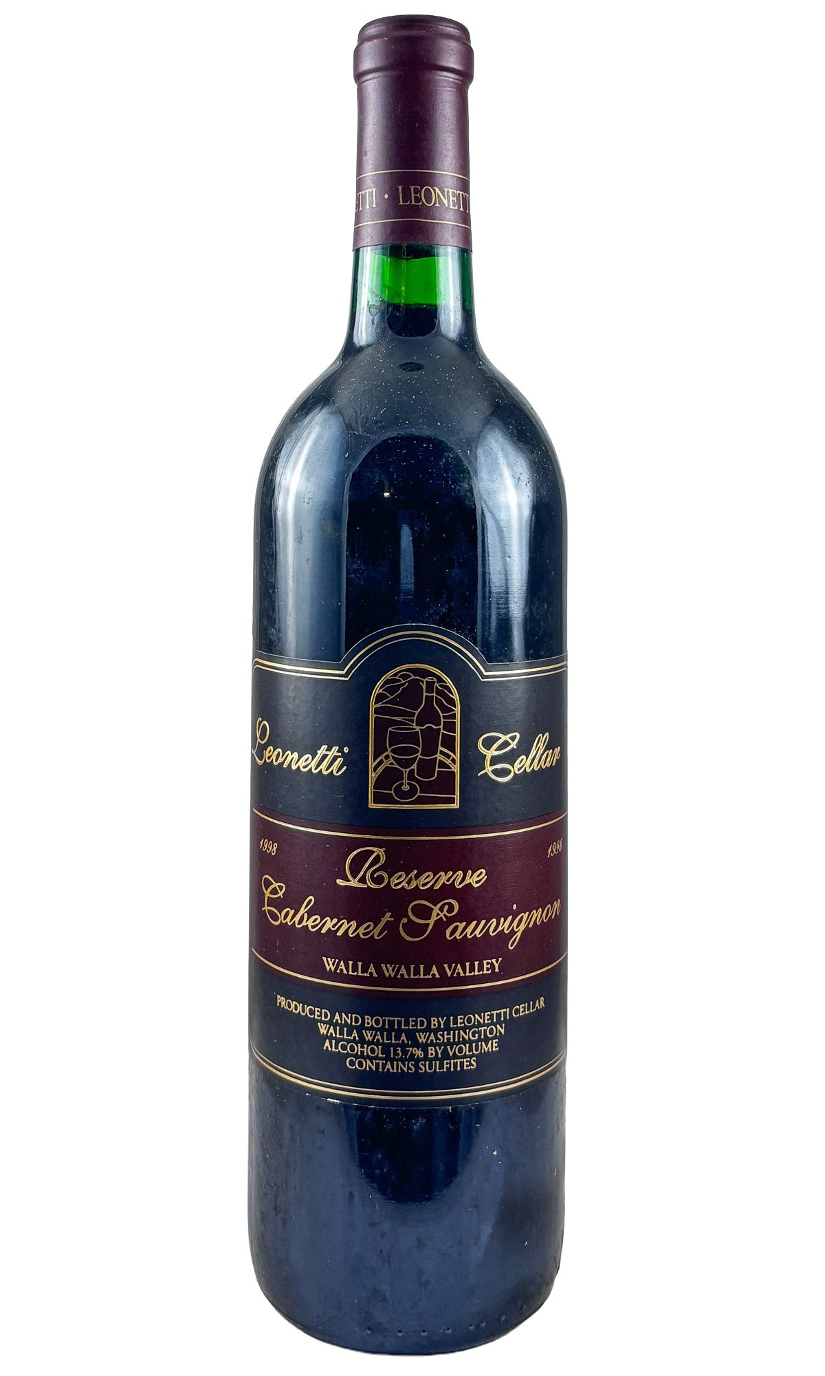 Leonetti Cellar, Reserve Cabernet Sauvignon, 1998