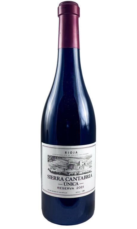 Bottle of Sierra Cantabria, Rioja Reserva Única, 2021 - Red Wine - Flatiron Wines & Spirits - New York