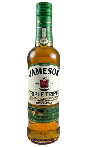 Bottle of Jameson, Irish Blended Whiskey Triple Triple (375ml) - Spirit - Flatiron Wines & Spirits - New York